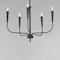 Maxim Lighting Vela 5-Light Chandelier 24815BK - alternate 3